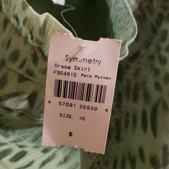 Symmetry Grace Skirt Palm Python NWOT - Picture 6 of 9